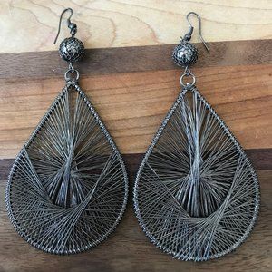 Earings, 'metal wire' earings